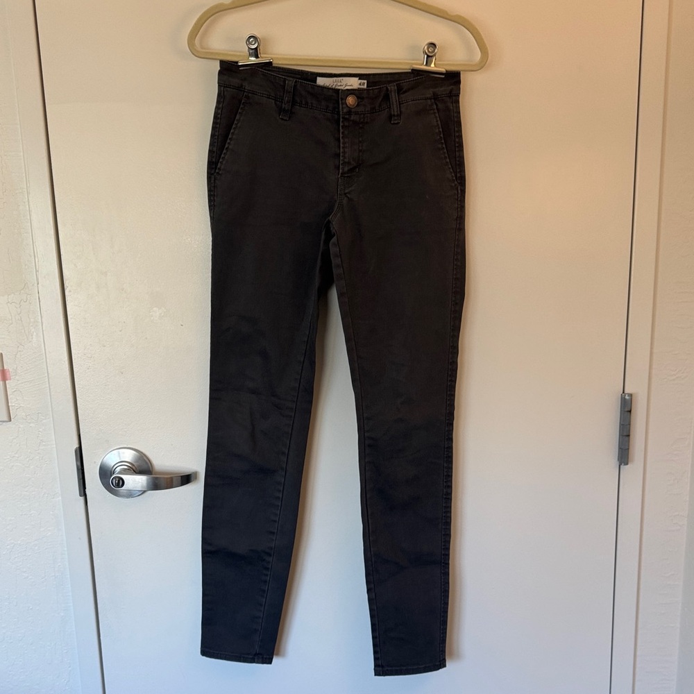 H&M Black Denim Pants